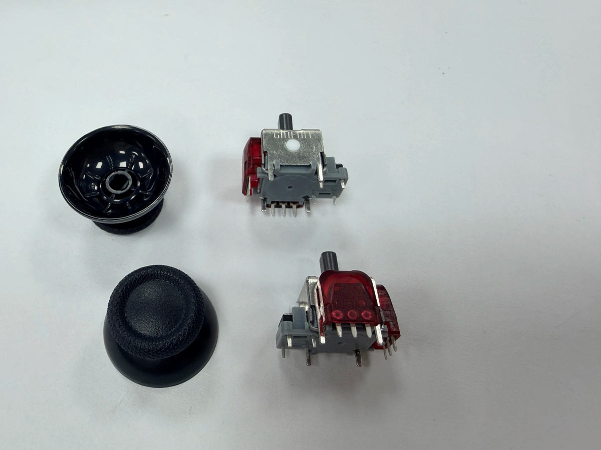 10/20PCS TMR Electromagnetic Joystick for PS5 Controller Thumbstick No-Drift Gamepad 3D Analog Sensor Mushroom Button Cap  Game console repair parts