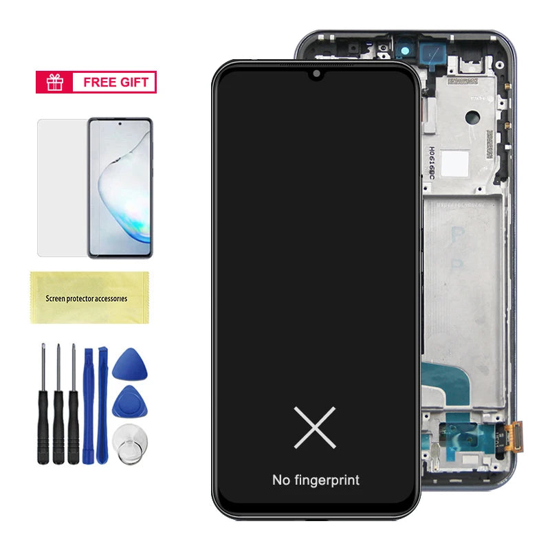 6.57'' Display Screen for Xiaomi Mi 10 Lite 5G Lcd Display Touch Screen Digitizer Assembly For Mi 10 Lite M2002J9G M2002J9S Xiaomi phone repair parts