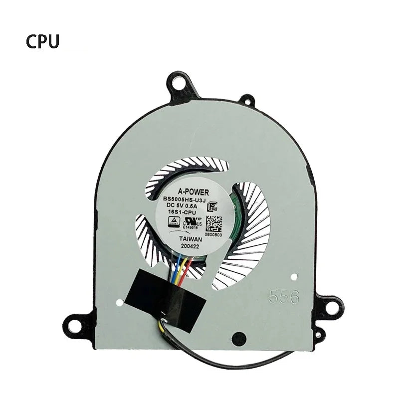 NEW ORIGINAL Laptop CPU GPU Cooling Fan For MSI Modern PS63 8RC 8M MS-16S1 16S3 MSI laptop repair parts