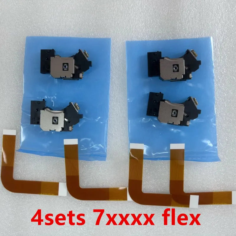 4sets Made in China PVR-802W for Ps2 Slim 7000x 7500x 7700x 7900x 9000x Laser Lens Reader Optical Pvr 802 802w with Flex Game console repair parts
