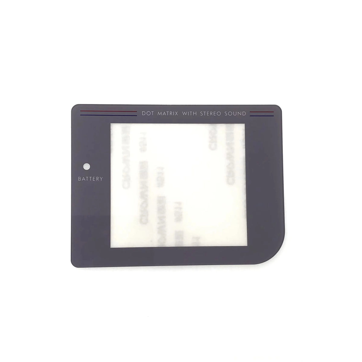 10PCS Glass Screen Lens For GB Glass Plastic With Adhensive DMG-01 Lens Cover For GameBoy Plastic Lens Game console repair parts
