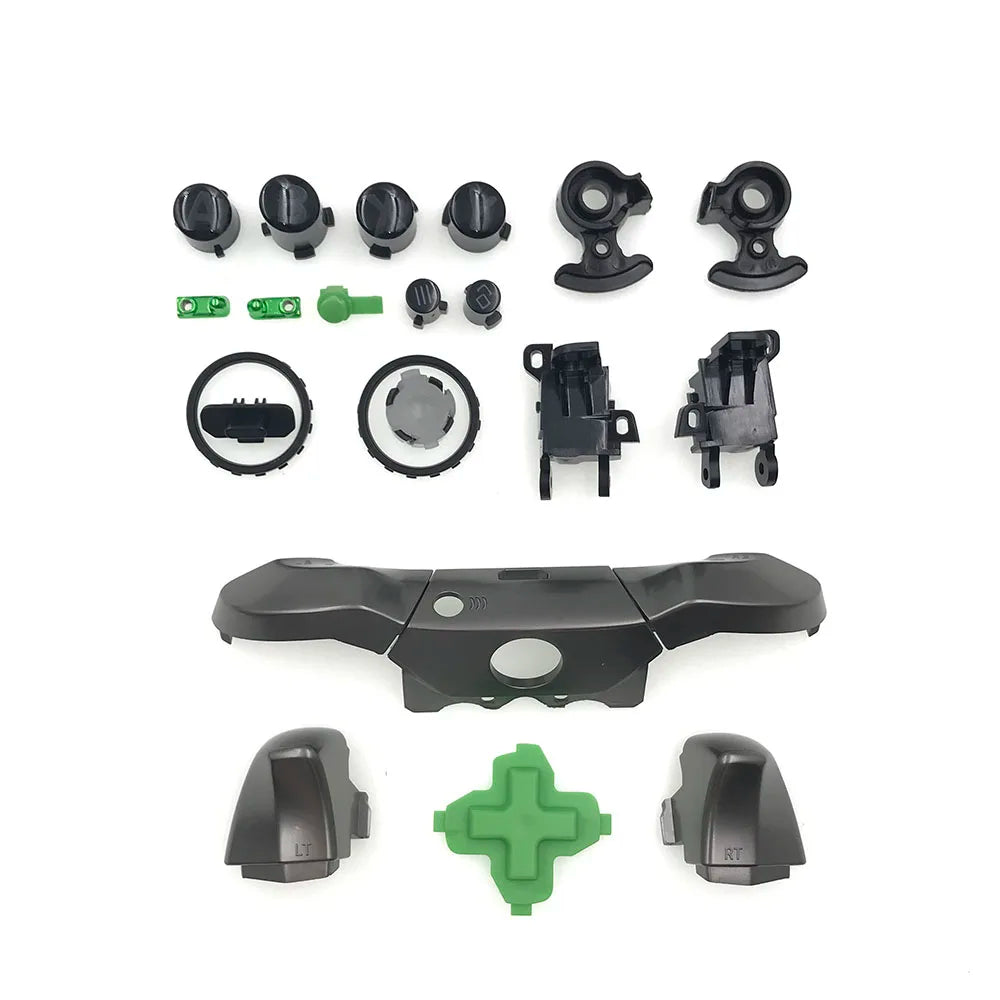 For Xbox One Elite 1st Series Controller Full Set Housing Shell Faceplate Buttom Hard Case Rear Handle Grips Buttons Replacement Game console repair parts