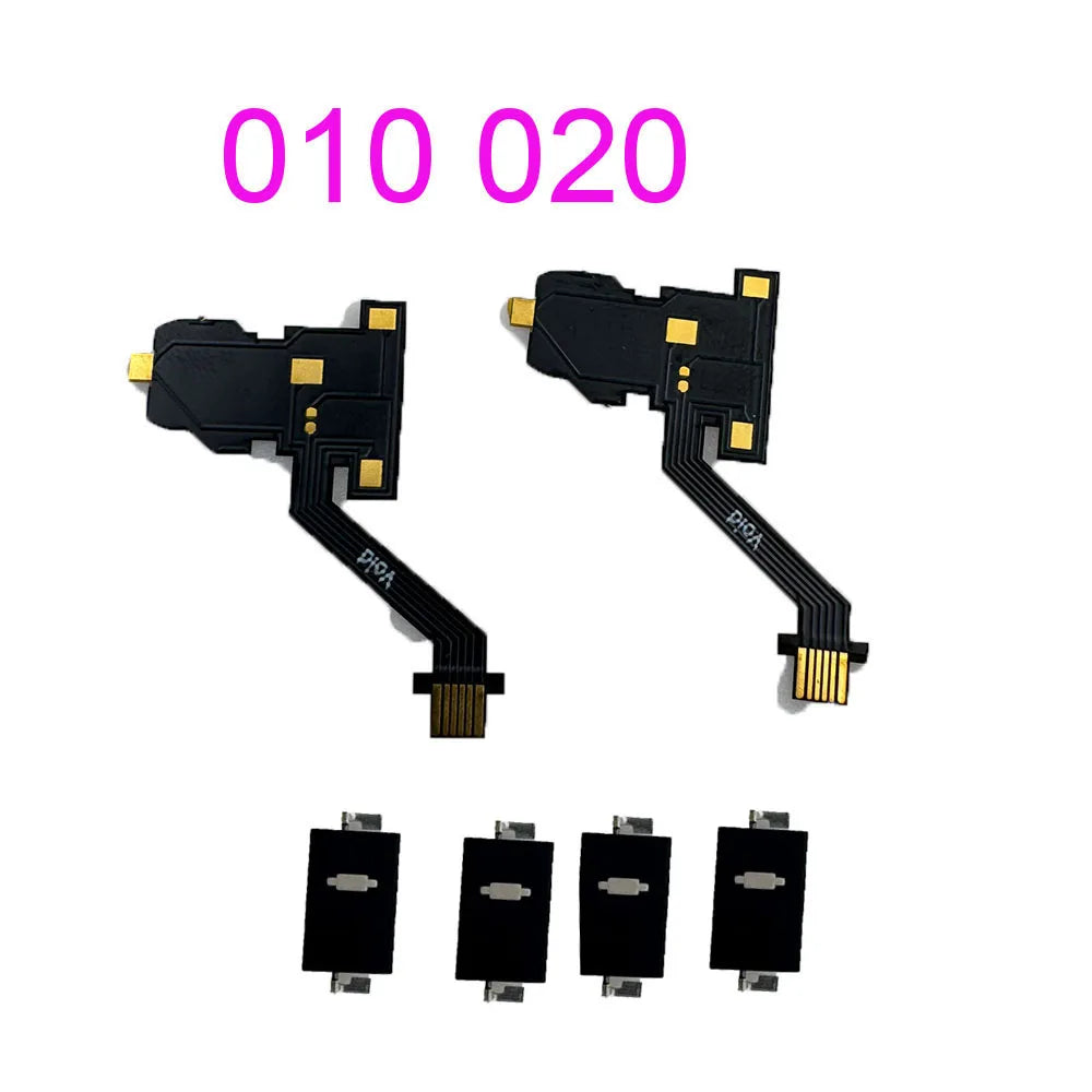 1set DIY Micro Switch  Clicky 0.9 N  Hair Trigger Kit for PS5 Controller BDM-010 & BDM-020, Shoulder Buttons Game console repair parts
