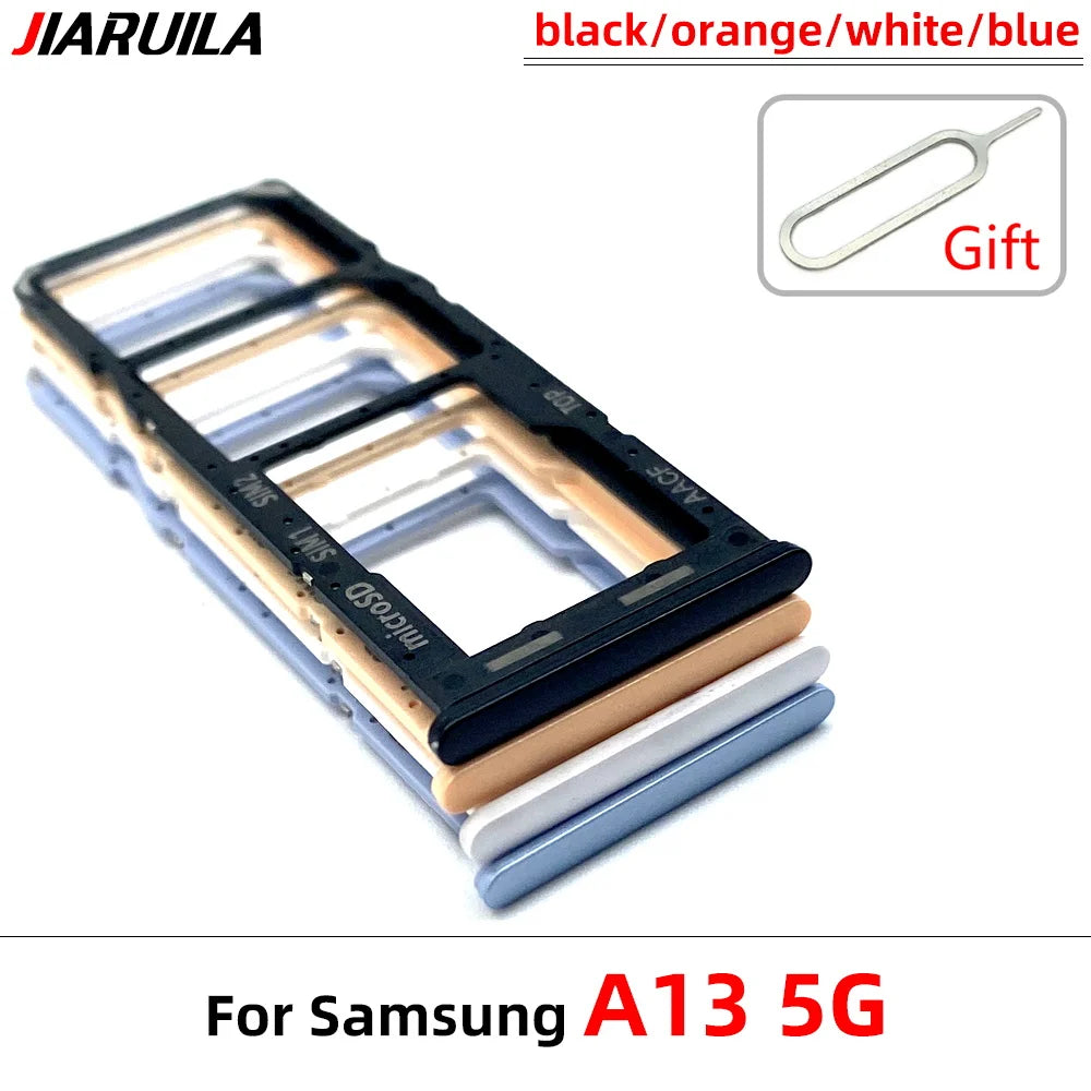 SIM Card Slot SD Card Tray Holder Adapter For Samsung A13 A14 4G 5G Replacement Spare Parts Samsung phone repair parts