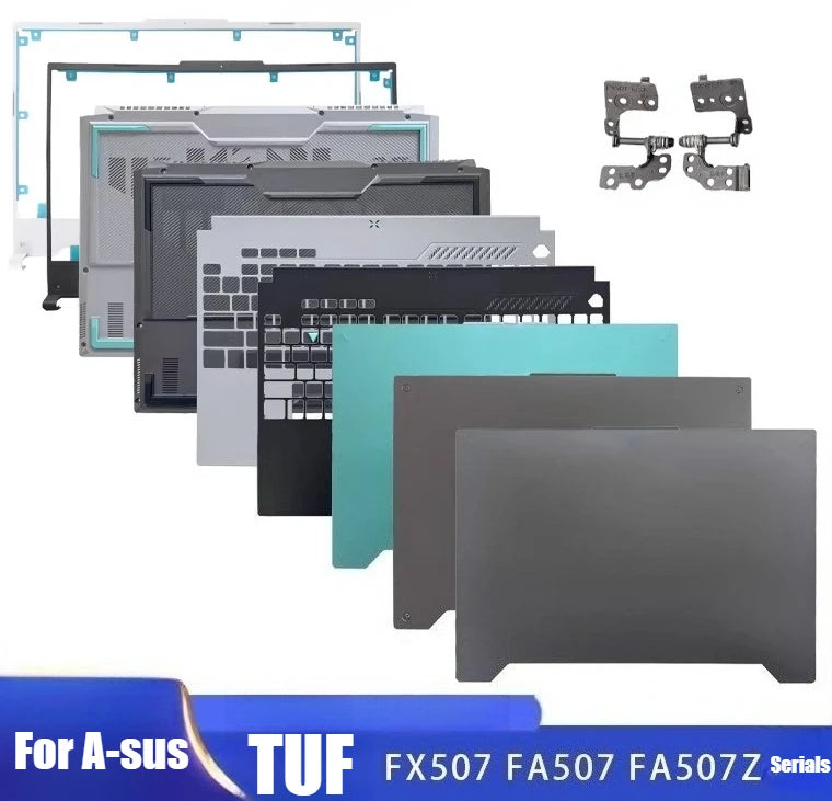 Cover Case for ASUS TUF 4/3 FX507 FA507 FA507Z FX507Z LCD top back housing  bezel frame bottom case hinge upper palmrest Shell