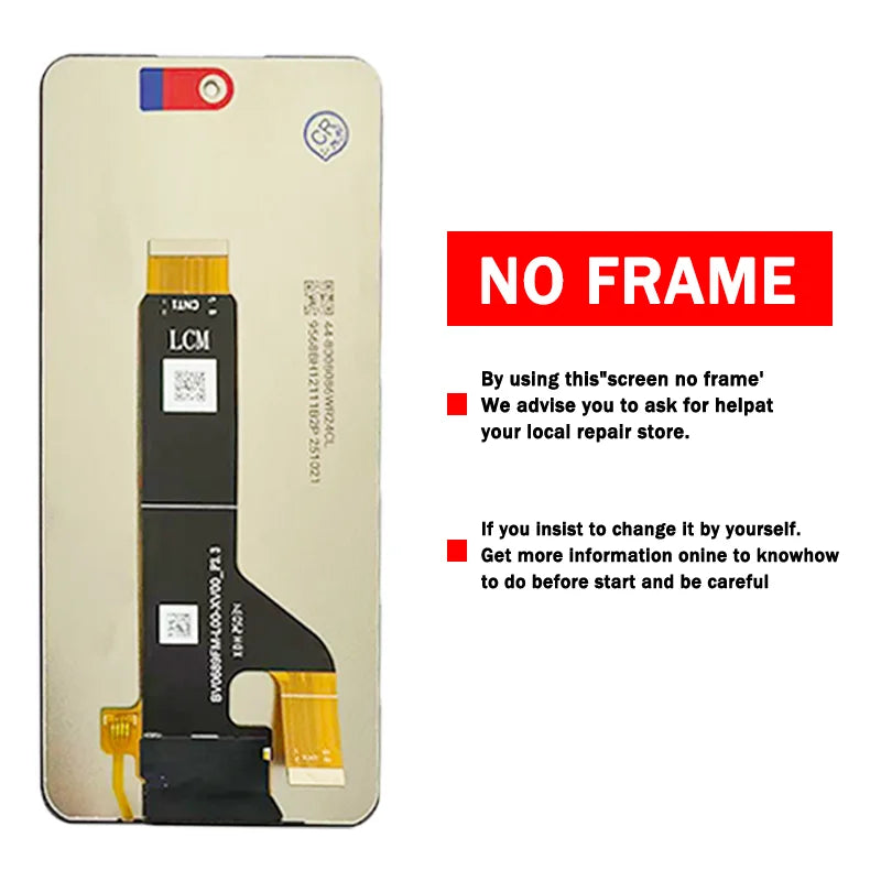 6.8" Display For ZTE nubia Neo3 Display Screen For ZTE nubia Neo 3 Lcd Display Touch Panel Screen Digitizer Assembly With Frame ZTE phone repair parts