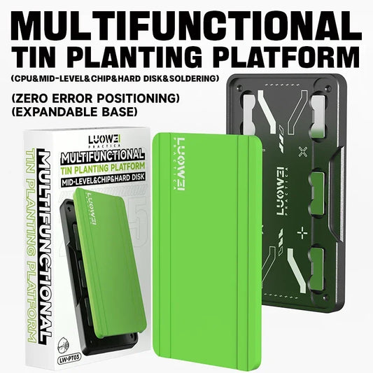 LUOWEI LW-PT03 Multifunctional Tin Planting Platform for IPhone Andorid CPU/NAND/Chip IC Universal Repair Pad Professional Repair Tools