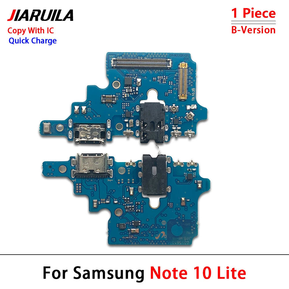For Samsung Note 10 Plus Lite S20 Plus Ultra S981B S986B S988B N976F USB Charging Port Dock Charger Connector Board Flex Cable Samsung phone repair parts