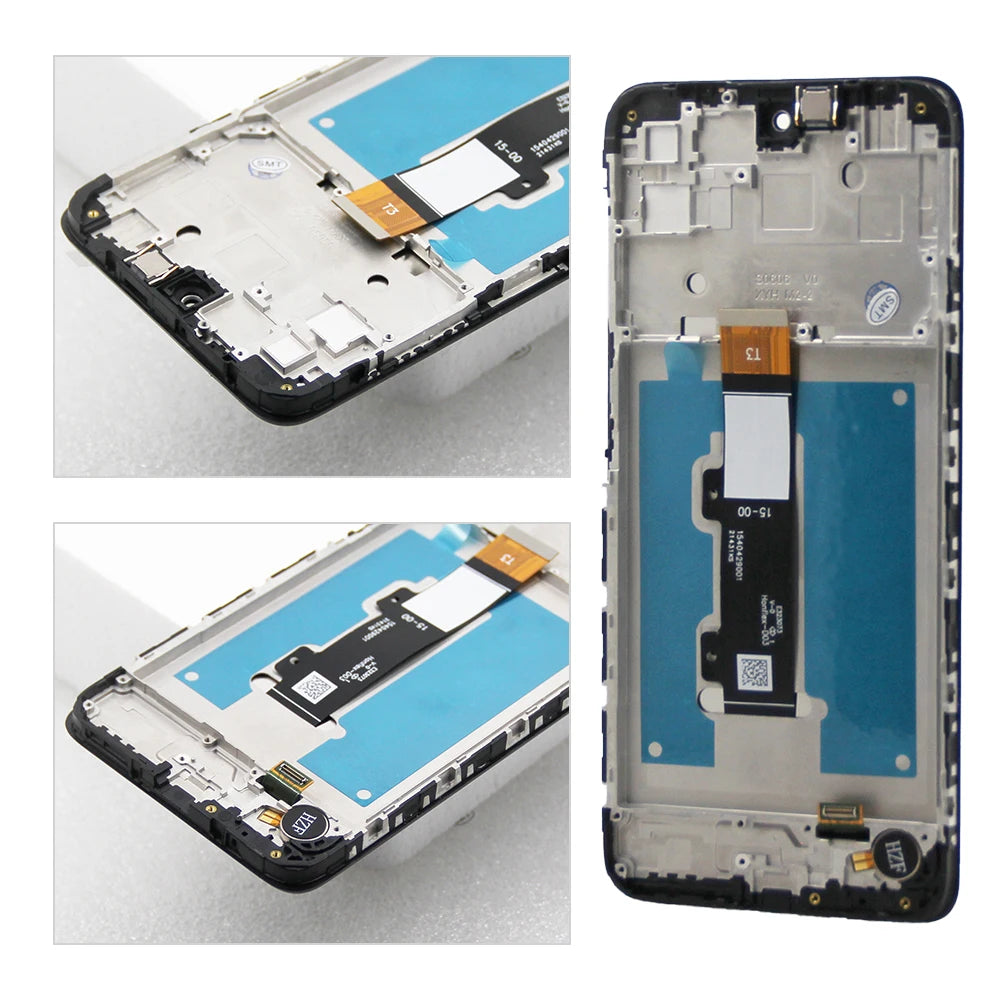Screen for Motorola Moto E32 Lcd Display + Touch Screen Digitizer with Frame Assembly Panel for Motorola Moto E32 Replacement Motorola phone repair parts
