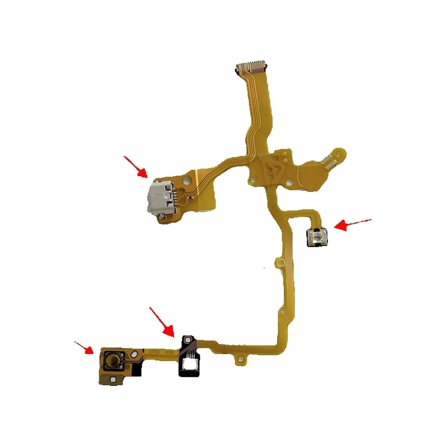 New G7X2 USB Flex Cable with Socket for Canon G7XII G7X2 G7X ii Camera Repair Part  Digital Camera repair parts