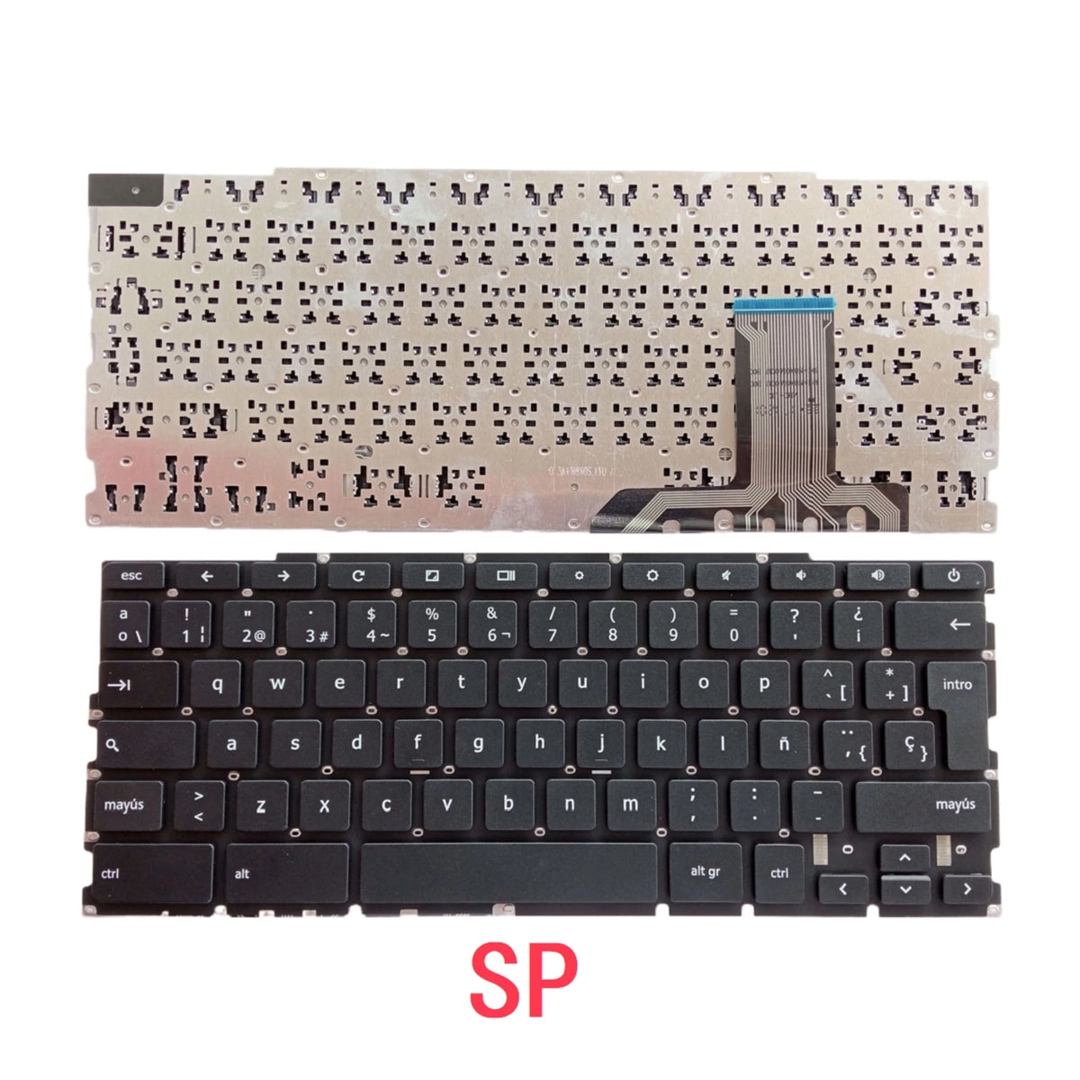 New US Spanish Laptop Keyboard For Samsung Chromebook XE303 XE550 XE500 XE505 XE303C12 XE550C21 500T1C Notebook PC Replacement SAMSUNG laptop repair parts