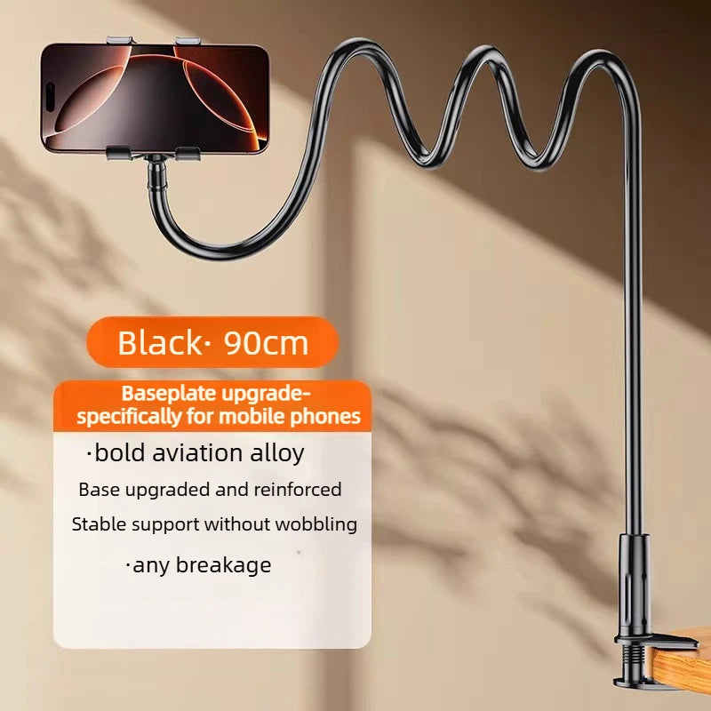 360 Clip Mobile Phone Tablet PC Holder Stand Portable Flexible Lazy Bed Desktop Bracket Desk Mount Stand Base Laptop Accessories