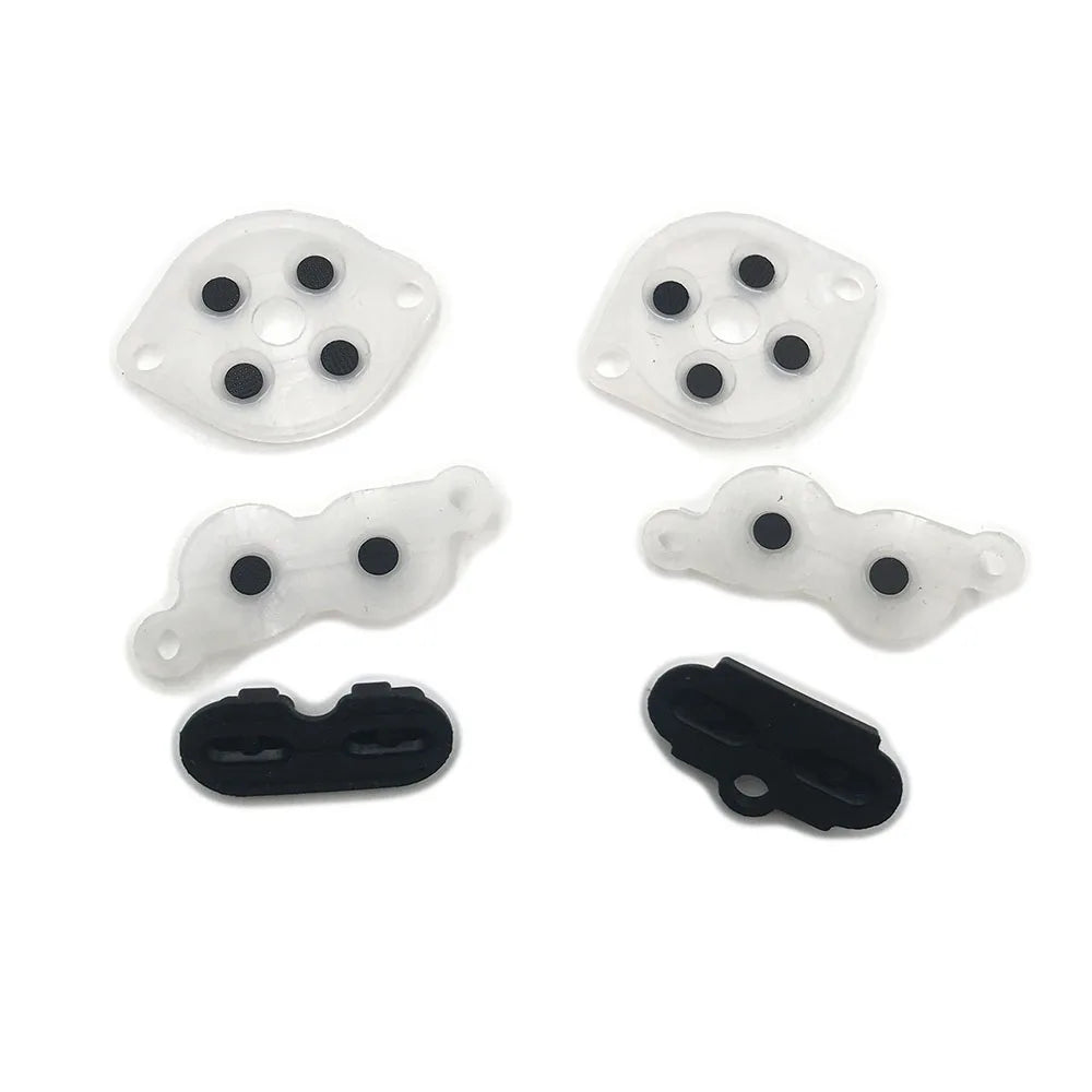 1set-10set Rubber Replacement Parts For NES FC PC Controller Joy Pad Silicon Conduct Rubber Button Game console repair parts
