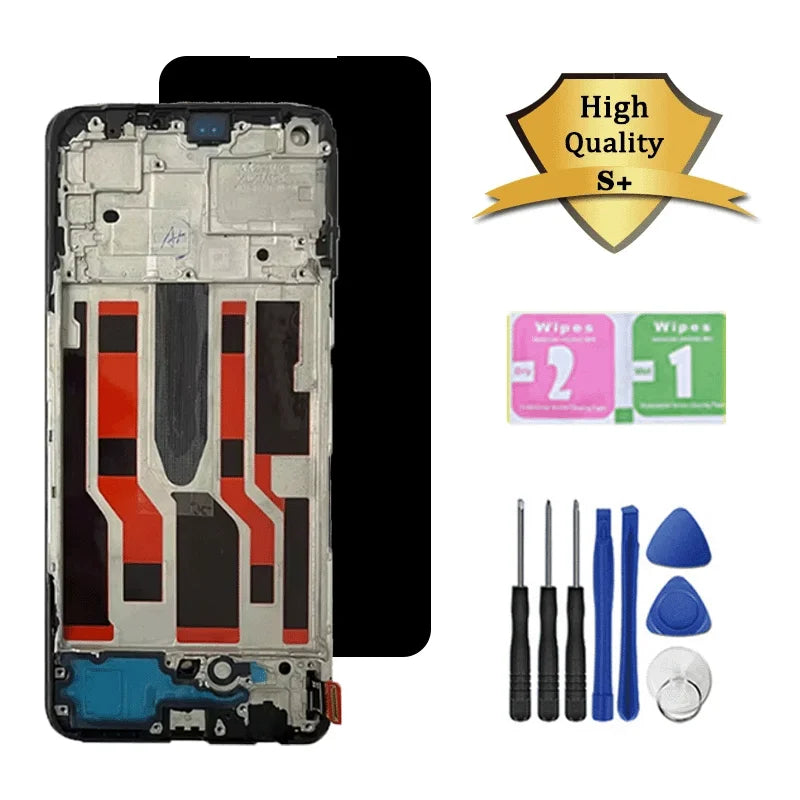 6.43'' Super AMOLED For OPPO Reno8 Lite 8Lite CPH2343 LCD Display Touch Screen Digitizer Assembly For Oppo Reno8 Z 8Z Display  Oppo phone repair parts
