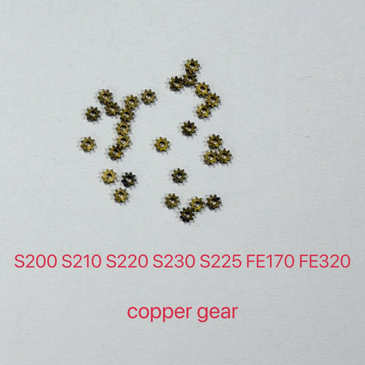 1pcs New Original Lens Copper Gear for Nikon S200 S210 S220 S230 S225 FE170 FE320 Camera Lens Gears  Digital Camera repair parts