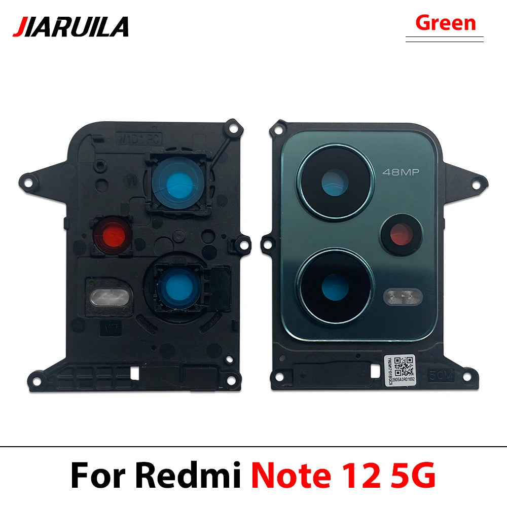 Back Rear Camera Glass Lens Circle Cover With Adhensive For Xiaomi Redmi 12 Note 12 13 Pro Plus 4G 5G Replacement Parts  Xiaomi  Xiao mi phone repair parts