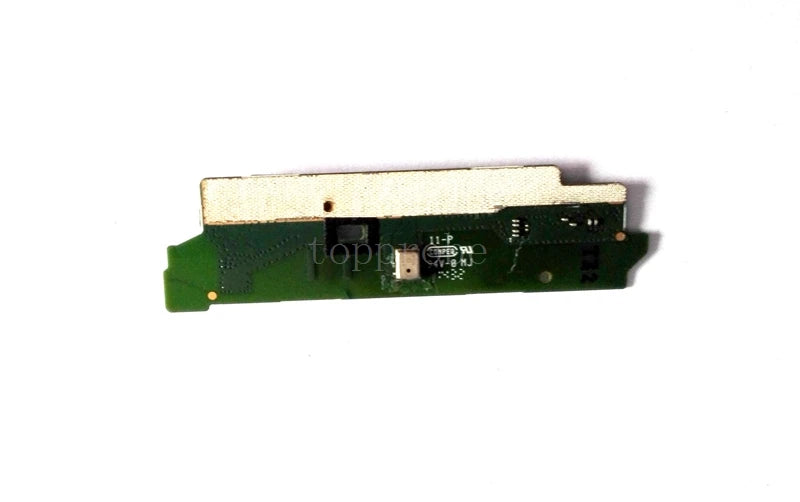 Genuine Microphone connector PCB module For Sony Xperia M2 S50H D2305 D2306 Microphone flex cable with Moto Vibrator replacement Sony phone repair parts