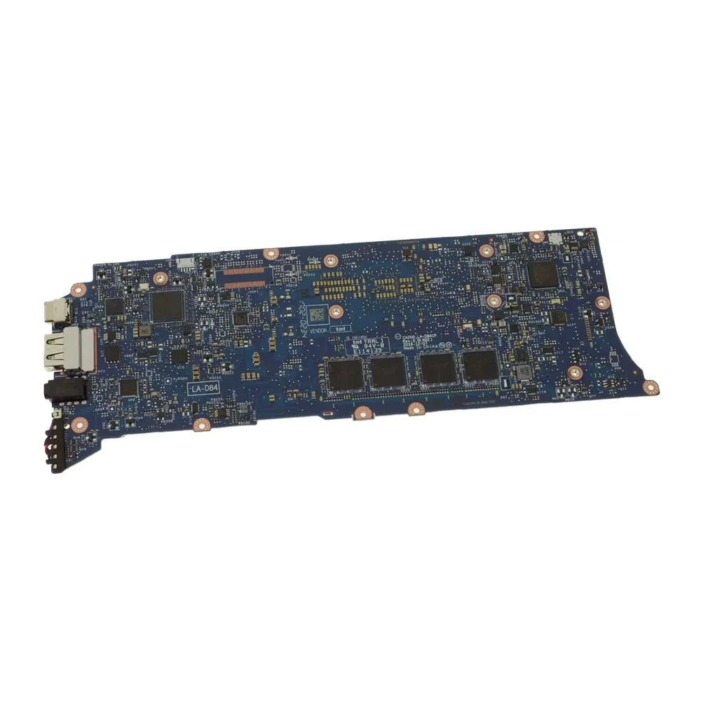 4N87K For Dell XPS 13 9360 LA-D841P Laptop Motherboard With CPU:i5-7200U RAM:8G DELL  laptop repair parts