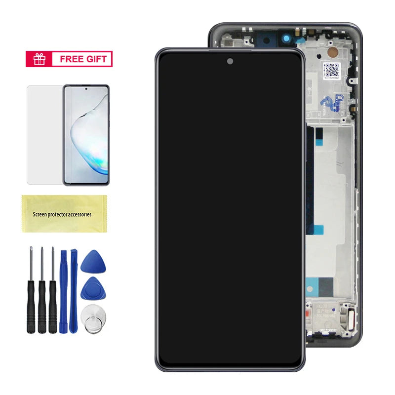 6.67" Xiaomi 11T Pro 2107113SG 2107113SI Lcd Display Digital Touch Screen With Frame Assembly for Xiaomi 11T Screen Replacement Xiaomi phone repair parts