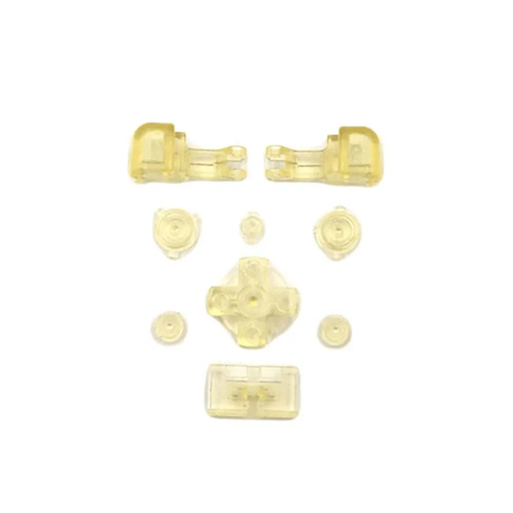 For GameBoy Advance SP Plastic Full Button Set For GBA SP A B Select Start Power ON/OFF L R Buttons Kit D Pad Game console repair parts