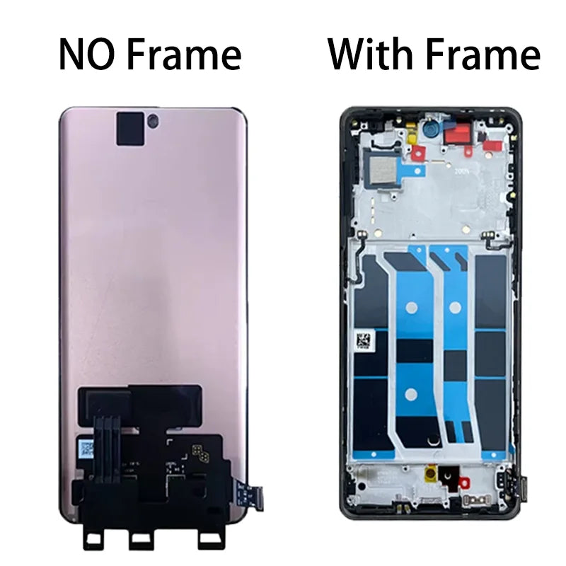 6.74" New For Oneplus 11R LCD 1+11R Display Touch Screen Digitizer Assembly CPH2487 Display With Frame  OnePlus phone repair parts