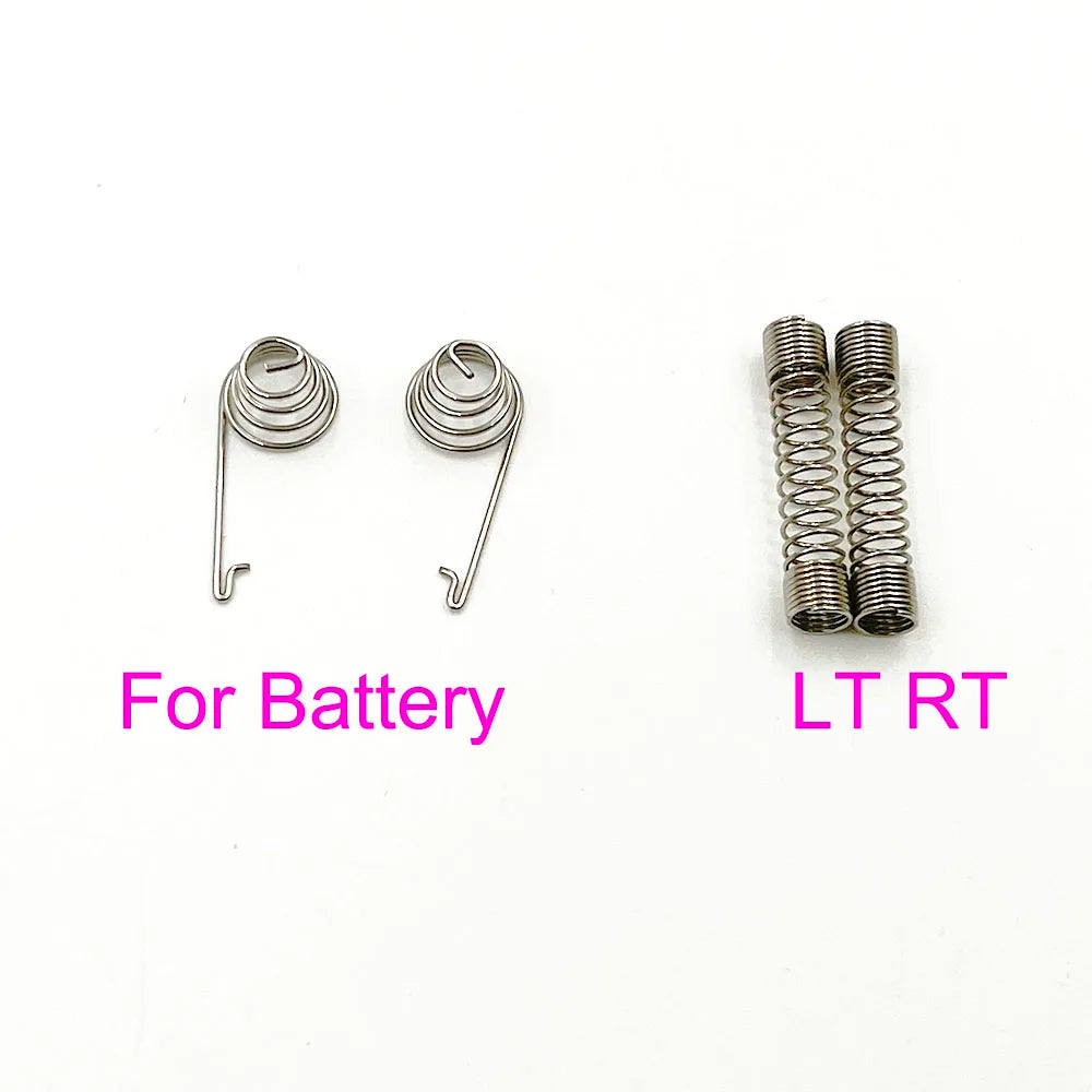 Springs for Xbox 360 Controller Battery Cover Case Contact Terminals & LT RT Trigger Spring Game console repair parts