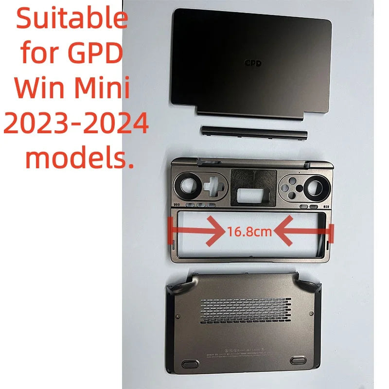 Genuine GPD Win Mini 2023-2024 case. USB interface. Please check the case size and material options when purchasing. Game console repair parts