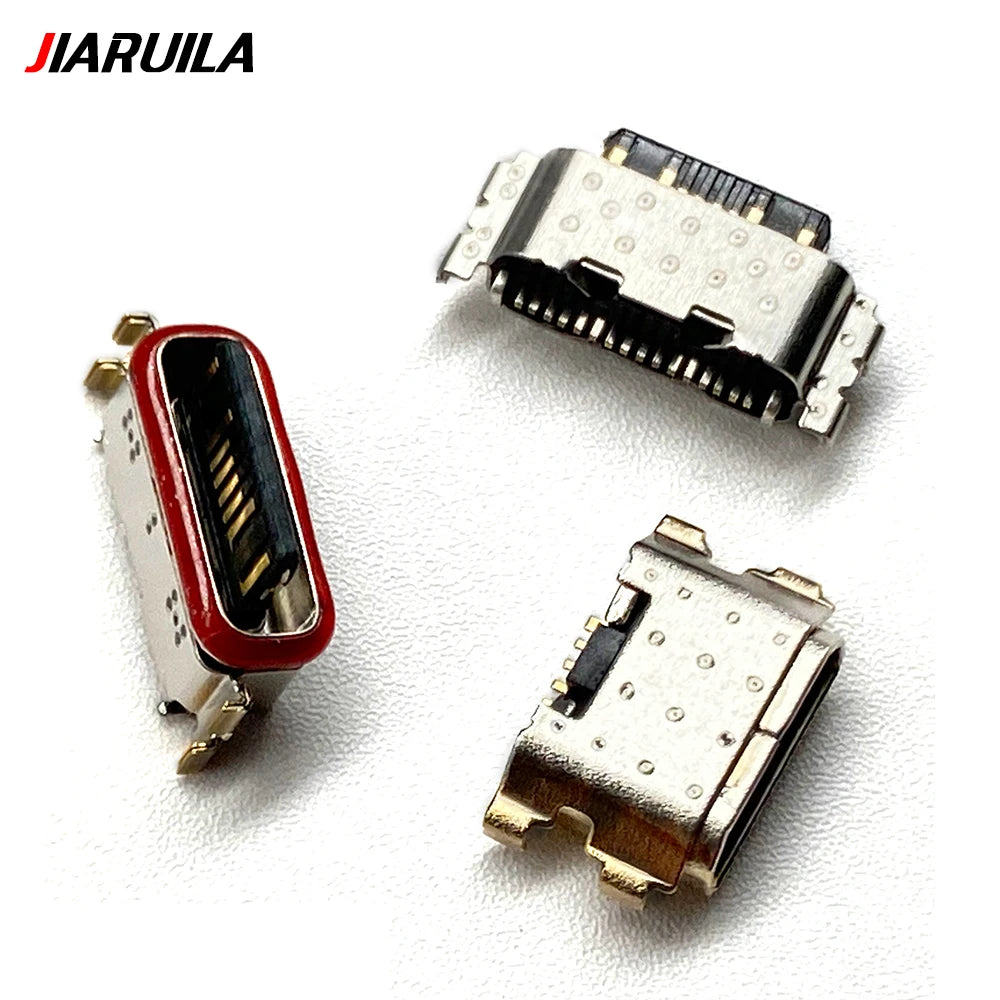 10Pcs, USB Jack Charging Socket Charger Port Dock Connector For Xiaomi Redmi Note 9 9s 10 10s 11 11s 12 12s 13 Pro Plus 4G 5G Xiaomi  Xiao mi phone repair parts