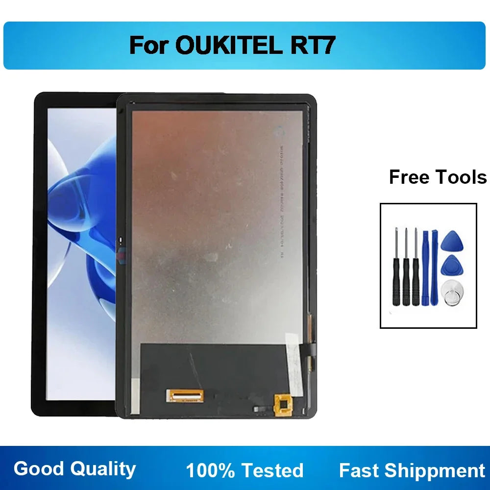 10.1" For Oukitel RT7 LCD Display Touch Screen Glass Digitizer Assembly Replacement For RT 7 Lcd Matrix Tablet repair parts