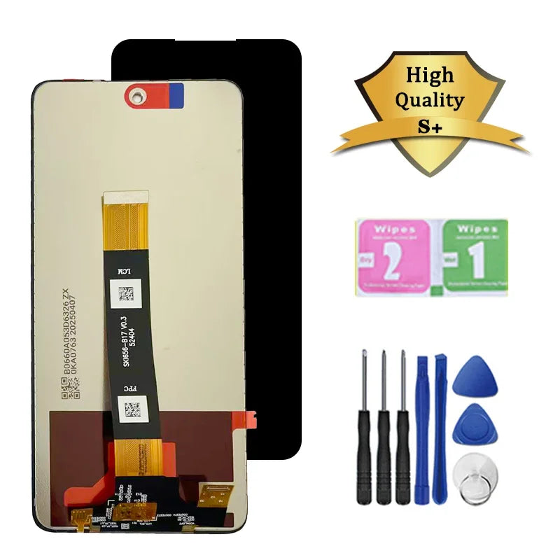 6.6" Tested For TCL 50 5G LCD T613P  Display Screen Touch Panel Digitizer For TCL 50 5G T613K LCD Replacement Repair Parts TCL phone repair parts