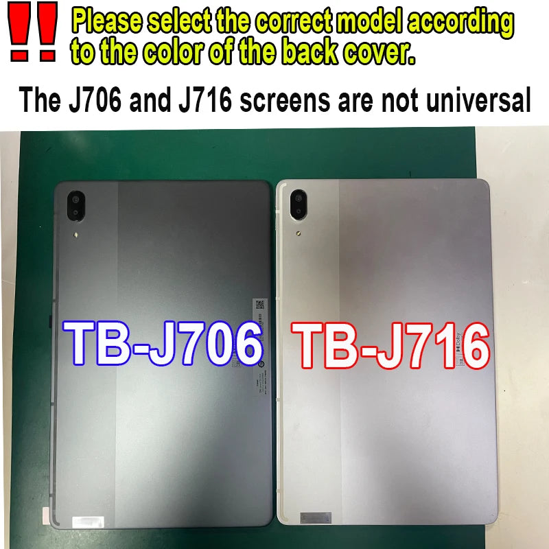 11.5" AMOLED For Lenovo Pad Tab P11 pro TB-J706F TB-J706L TB-J716F J716 J706 LCD Display Touch Screen Digitizer Assembl Lenovo phone repair parts
