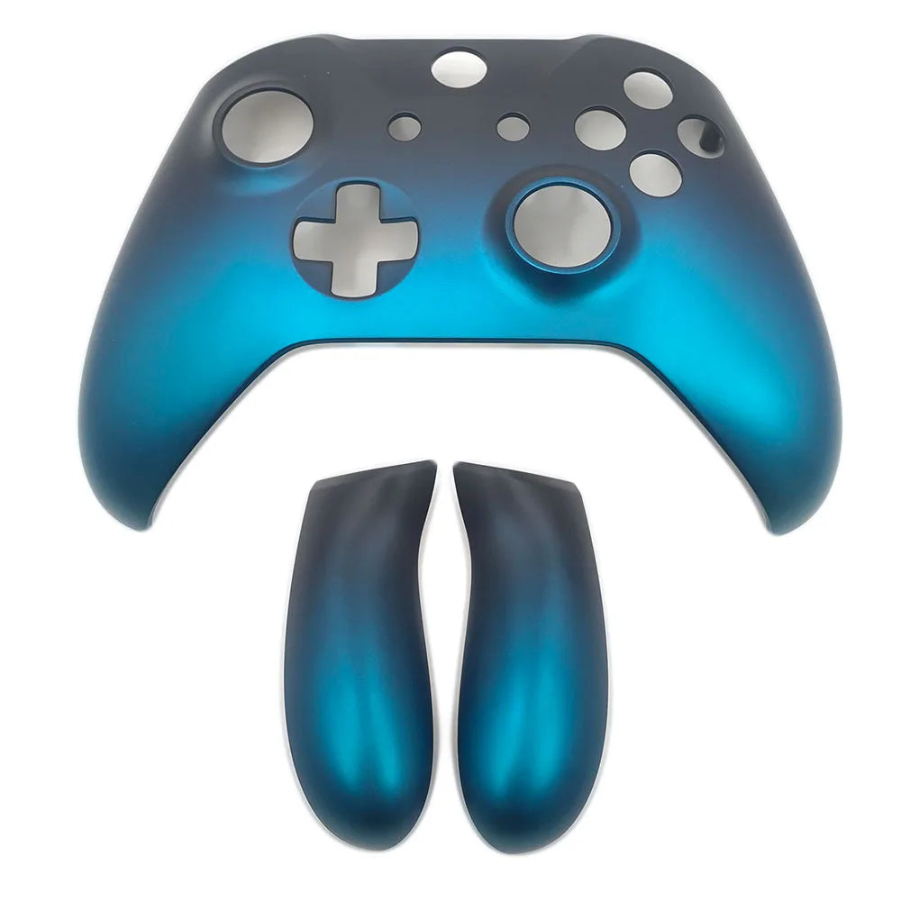 For Xbox One S X Controller Replacement Housing Front Shell Faceplate Back Cover Handle Side Grips Case Game console repair parts