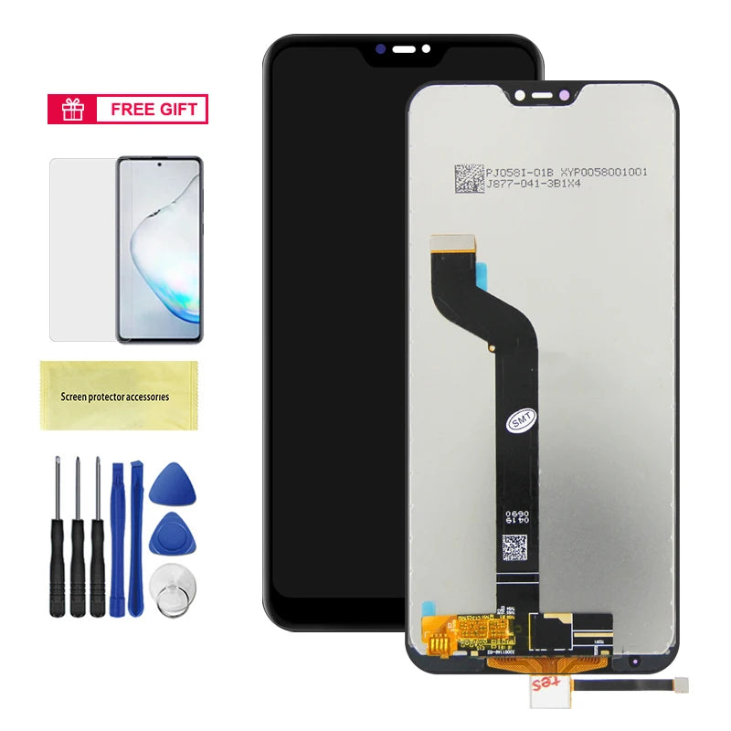 5.84" Mi A2 Lite Screen For Xiaomi Mi A2 Lite Lcd Display Touch Screen Digitizer Assembly With Frame For Redmi 6 Pro Redmi6 Pro Xiaomi phone repair parts
