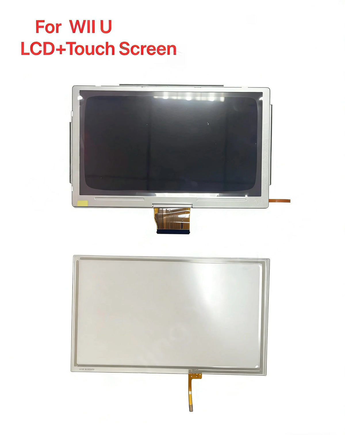 Original LCD Screen Replacement for Wii U WiiU Gamepad LCD Display with Touch Screen Glass Digitizer Alssembly Game console repair parts