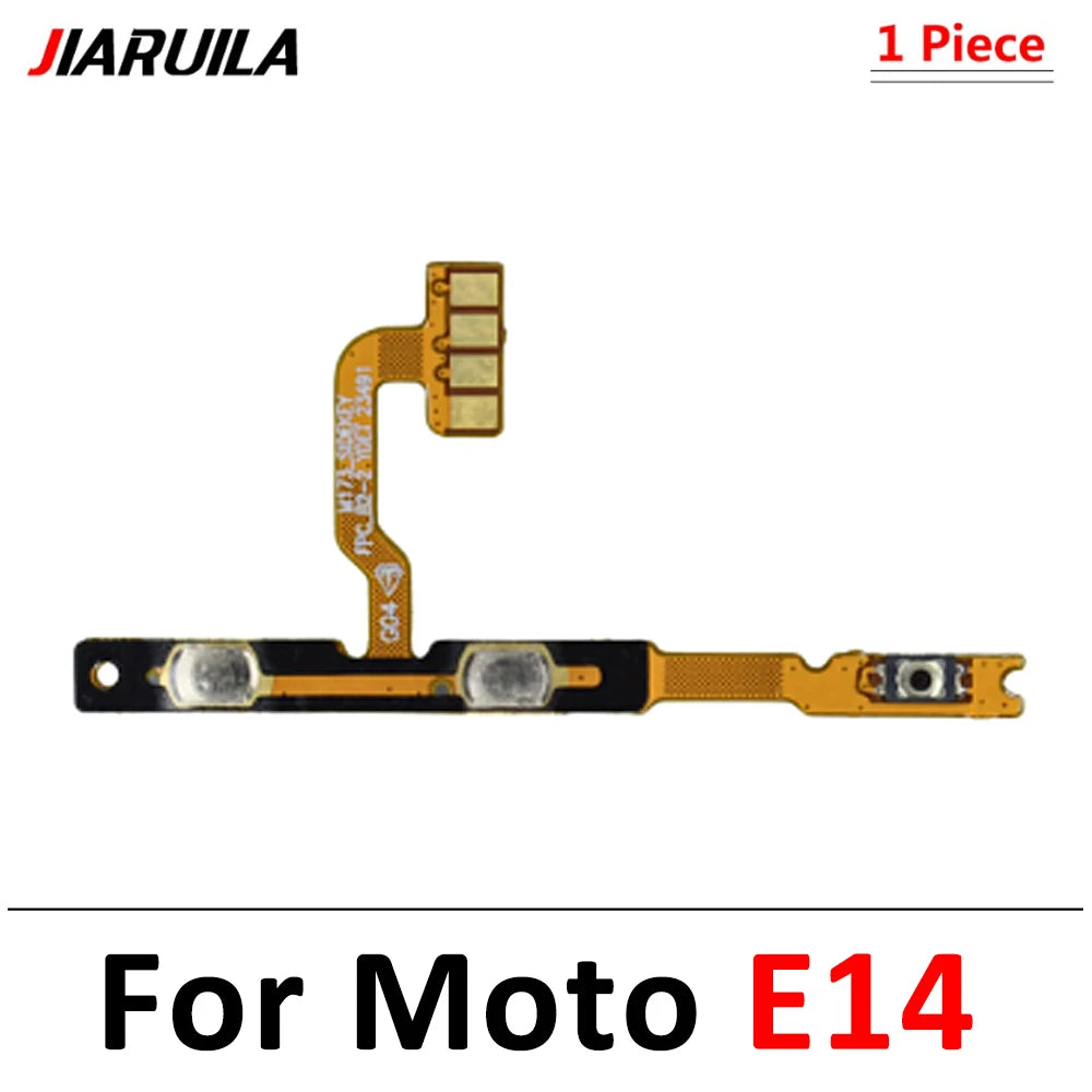 Power On Off Volume Button Key Flex Cable For Motorola Moto E20 E30 E40 E13 E14 E15 E22 E22i E23 E32 E32s Motorola phone repair parts