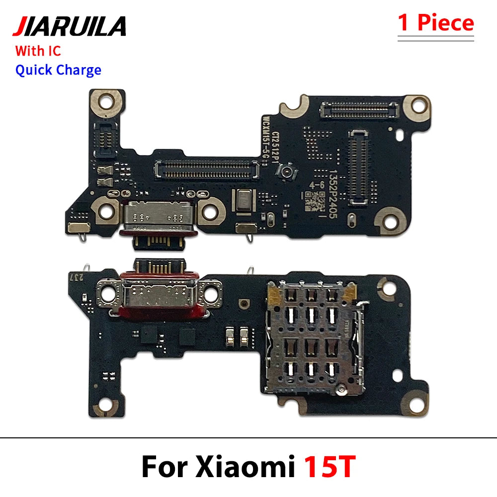 USB Charging Port Dock Charger Plug Connector Board Flex Cable For Xiaomi Mi 11 11T 12 12T 13 13T 14 14T 15 15T Pro Lite Ultra Xiaomi  Xiao mi phone repair parts