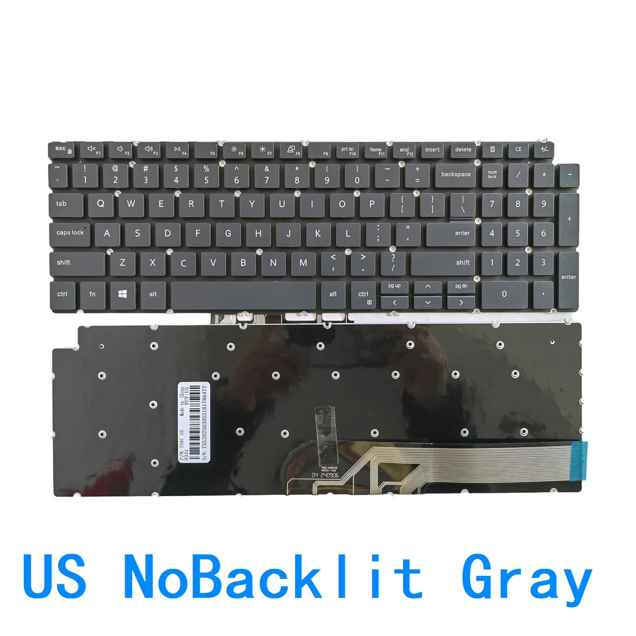 US RU SP LA Backlit Keyboard For Dell Latitude 3510 P101F Vostro 5501 5502 P102F 5590 P88F Inspiron 7500 7501 7506 7590 7591Dell laptop repair parts
