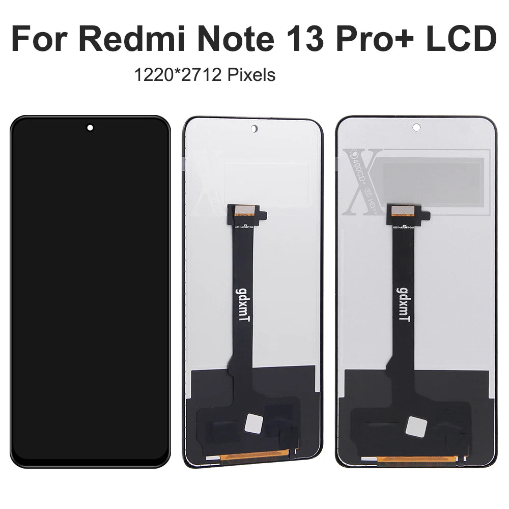 TFT For Xiaomi Redmi Note 13 Pro+ Plus 5G 23090RA98C 23090RA98G Lcd Display Touch Screen Digitizer Assembly Repair Parts Xiaomi phone repair parts