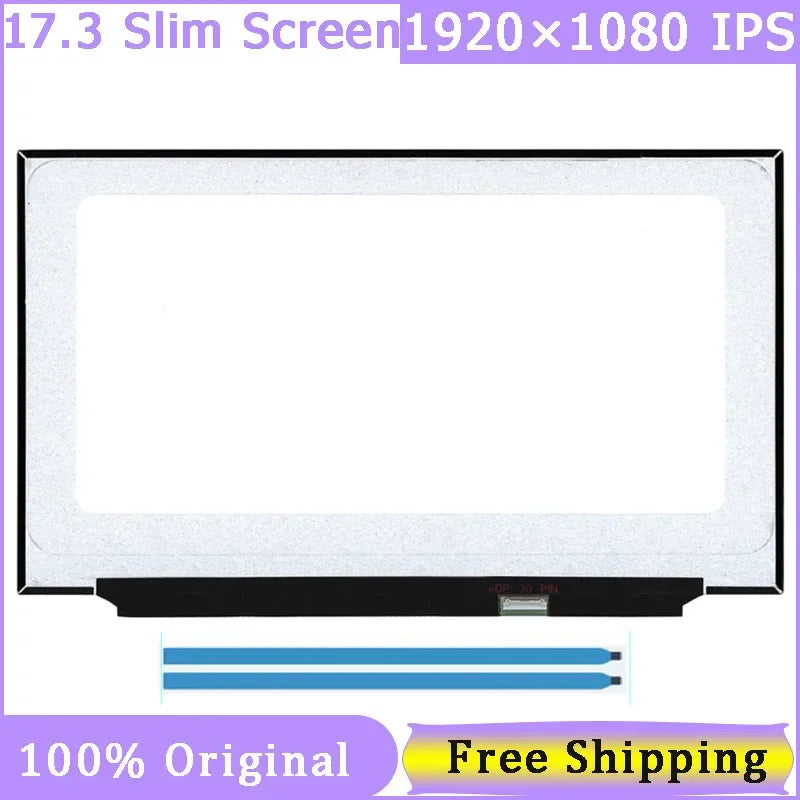 Slim 17.3'' 30 Pin Laptop Screen B173HAN04.B FHD 1920x1080 IPS Display 45% NTSC 60HZ Matrix Panel for Laptop Repair