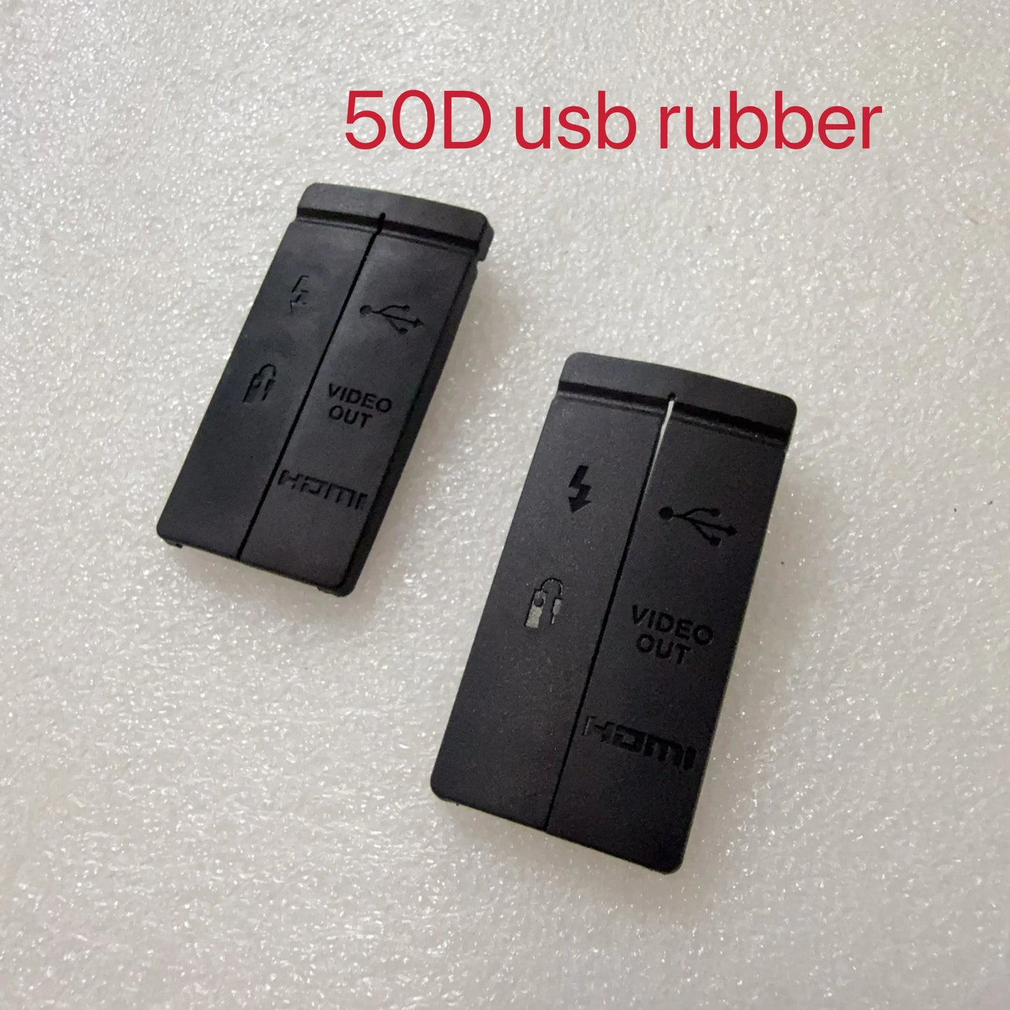 1 pcs NEW For Canon EOS 50D VIDEO OUT / HDMI / USB / DC IN Rubber Camera Repair Part Digital Camera repair parts
