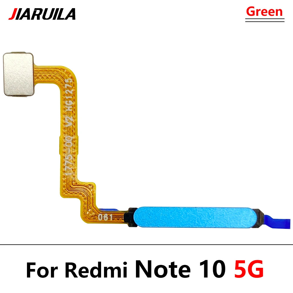 New For Xiaomi Poco M3 Pro / For Redmi Note 10 5G Home Button FingerPrint Touch ID Sensor Flex Cable Replacement Parts  Xiaomi  Xiao mi phone repair parts