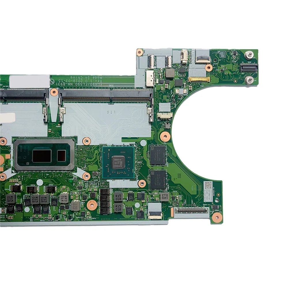 Laptop Motherboard For Lenovo ThinkPad L490 L590 AMD NM-B931 With CPU I5 8265U I7 8565U GPU R535 FRU:02DM280 02DM278 02DM279 Lenovo laptop repair parts