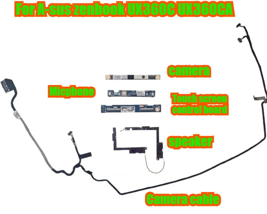 For A-sus zenbook UX360C UX360CA camera camera cable touch screen board microphone speaker