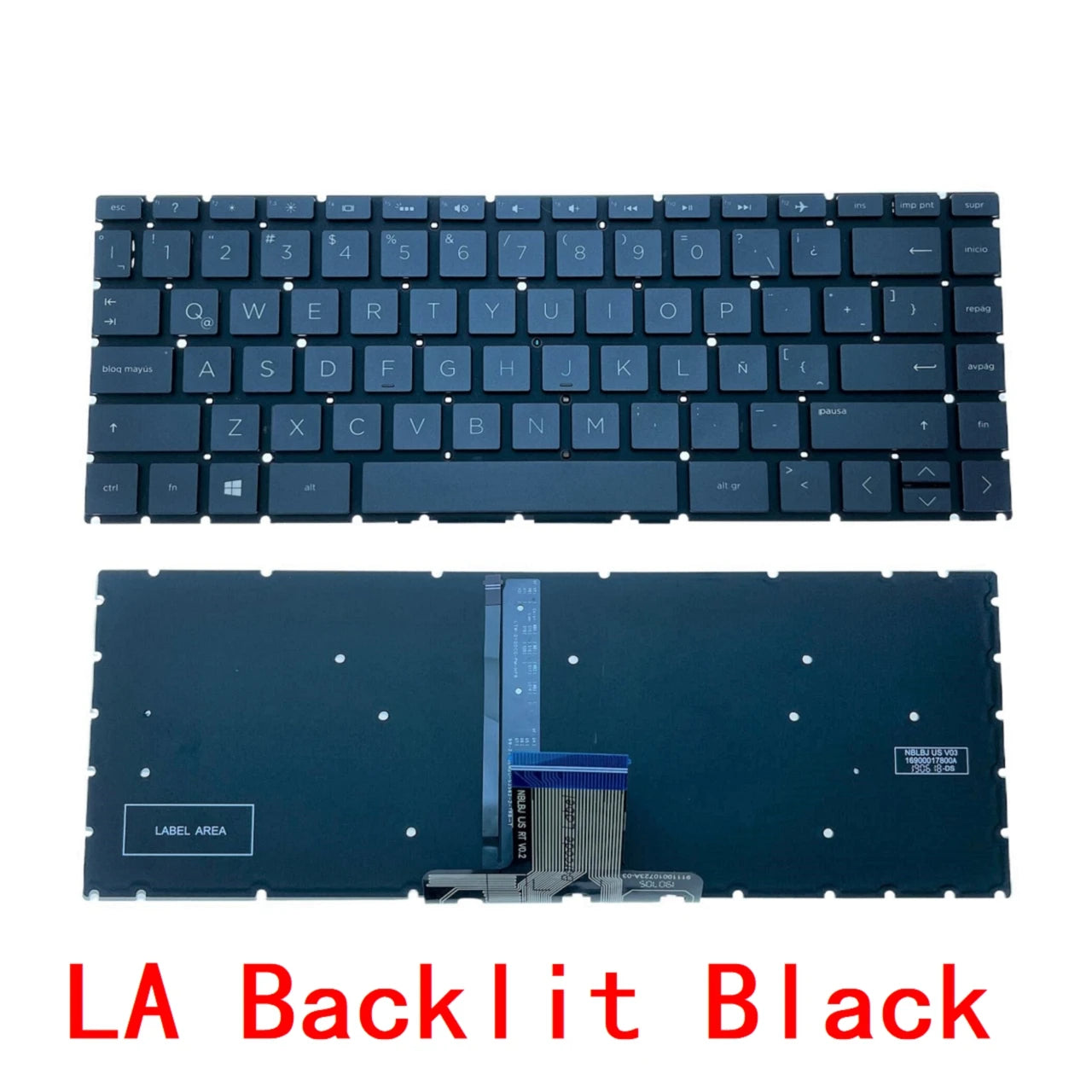 SP LA AR BR PT TW Backlit Keyboard For HP Pavilion X360 14-CD 14-CE 14-CM 14-DA 14-DK 14-CK 14-CC 14M-CD 14-DQ 14T-CD  HP laptop repair parts