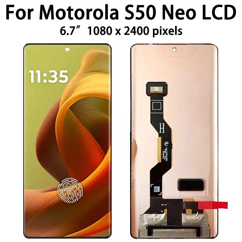 6.7'' For Motorola S50 Neo XT2427-4 LCD Display Touch Panel Screen Digitizer Assembly Replacement For Moto S50 Neo LCD display Motorola phone repair parts