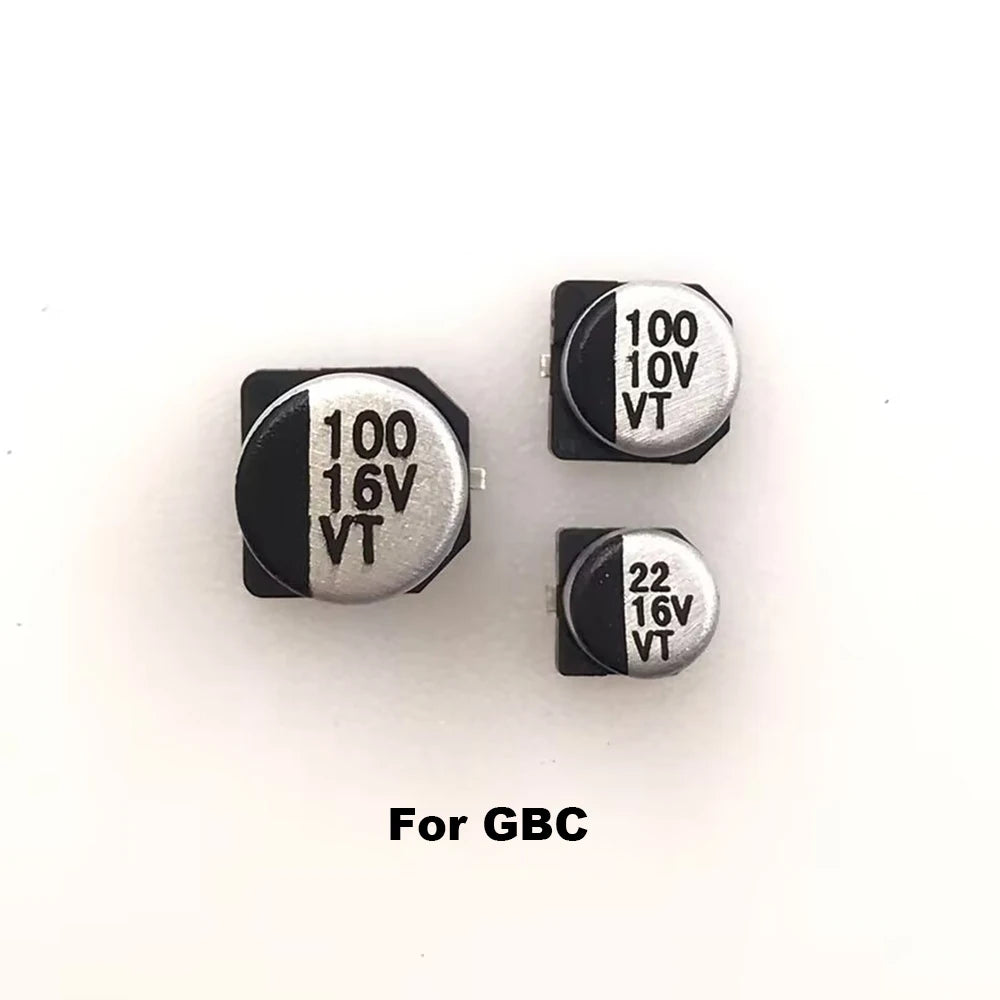 1-5pcs Capacitor Inductor Replacement Part For Gameboy Advance GBA SP GBC GBP For TurboExpress / PC Engine GT Capacitor Kit Game console repair parts