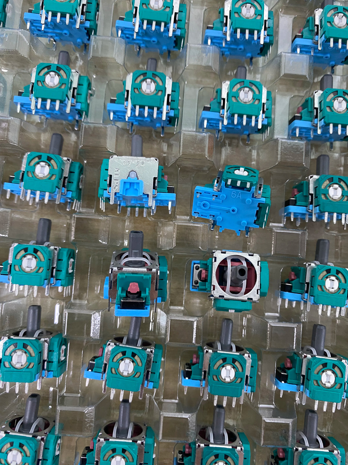 100PCS Replacement 3D Analog Stick Sensor Module For PS5 PS4 Controller ALPS Joystick For Xbox One Elite Series  Game console repair parts