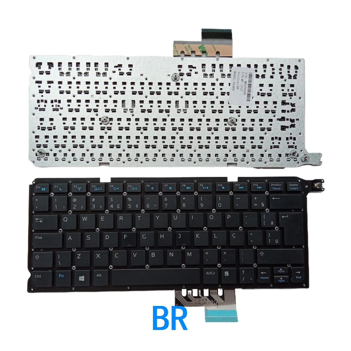 New US Russian Spanish Arab Brazil Language  Keyboard For Dell Vostro 5460 V5460 V5480 P41G 14-5439 5470 5470R MP-12G7Dell laptop repair parts