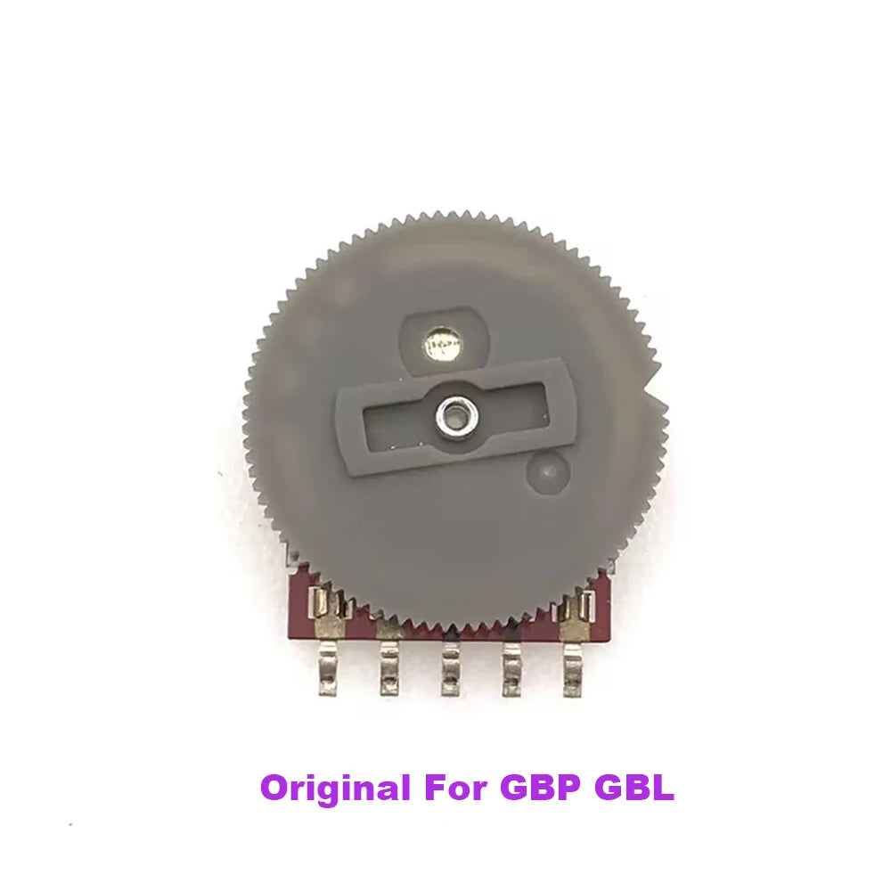 1-5pcs Original LCD Contrast Adjustment Knob, Volume Knob, Switch For Gameboy GBP GBL GBC GBA Motherboard Potentiometer Game console repair parts