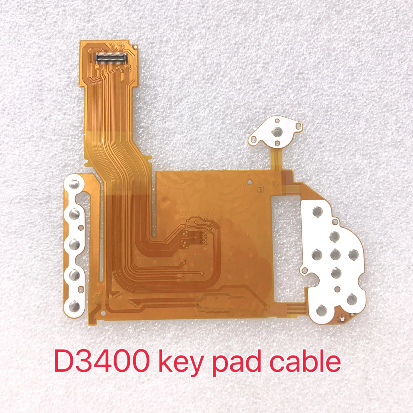 New Peypad Button Board Cable for Nikon D3400 Back Key Pad Flex Cable Digital Camera repair parts